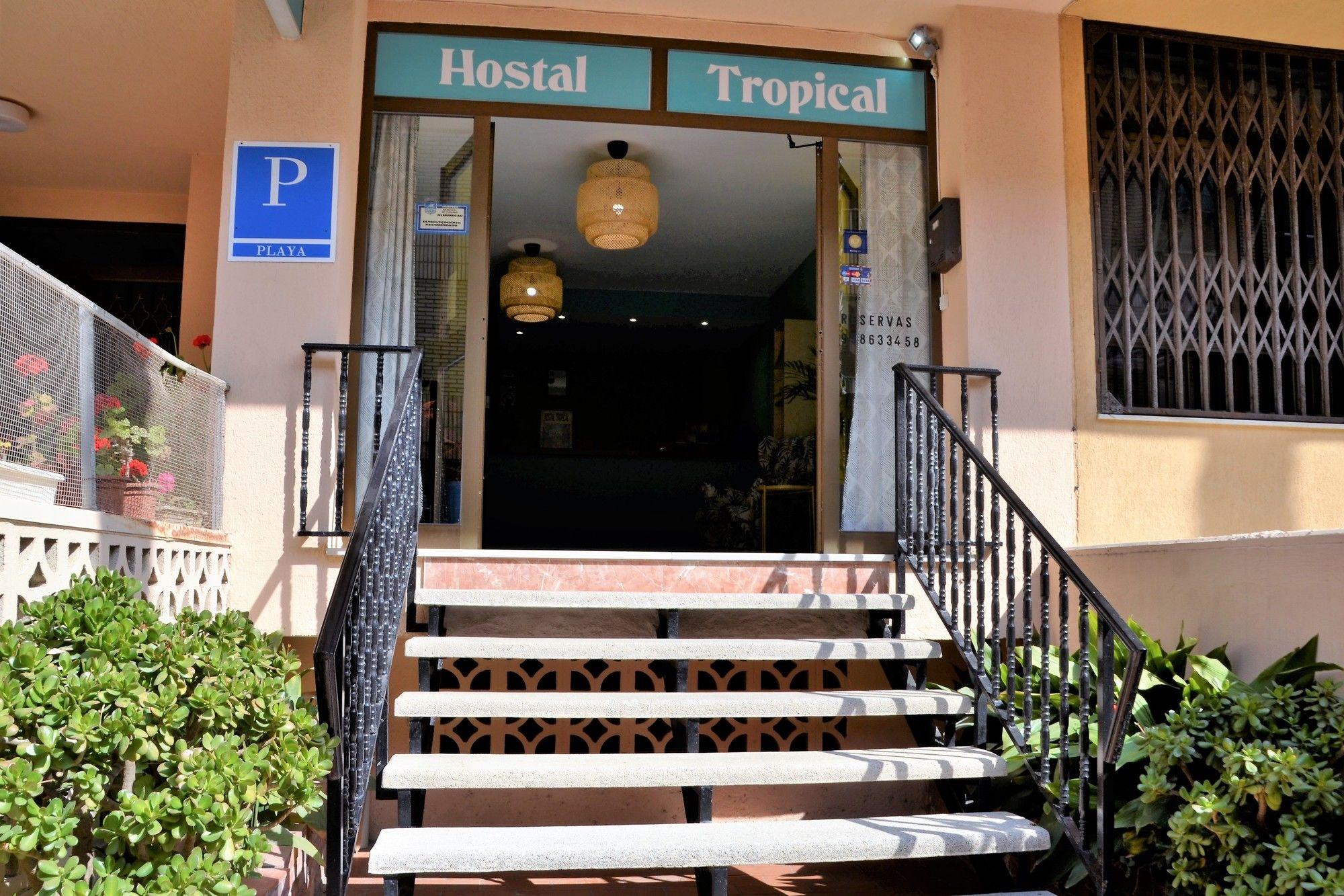 Hostal Tropical Almuñécar المظهر الخارجي الصورة